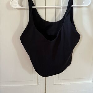 Black Sleeveless Top